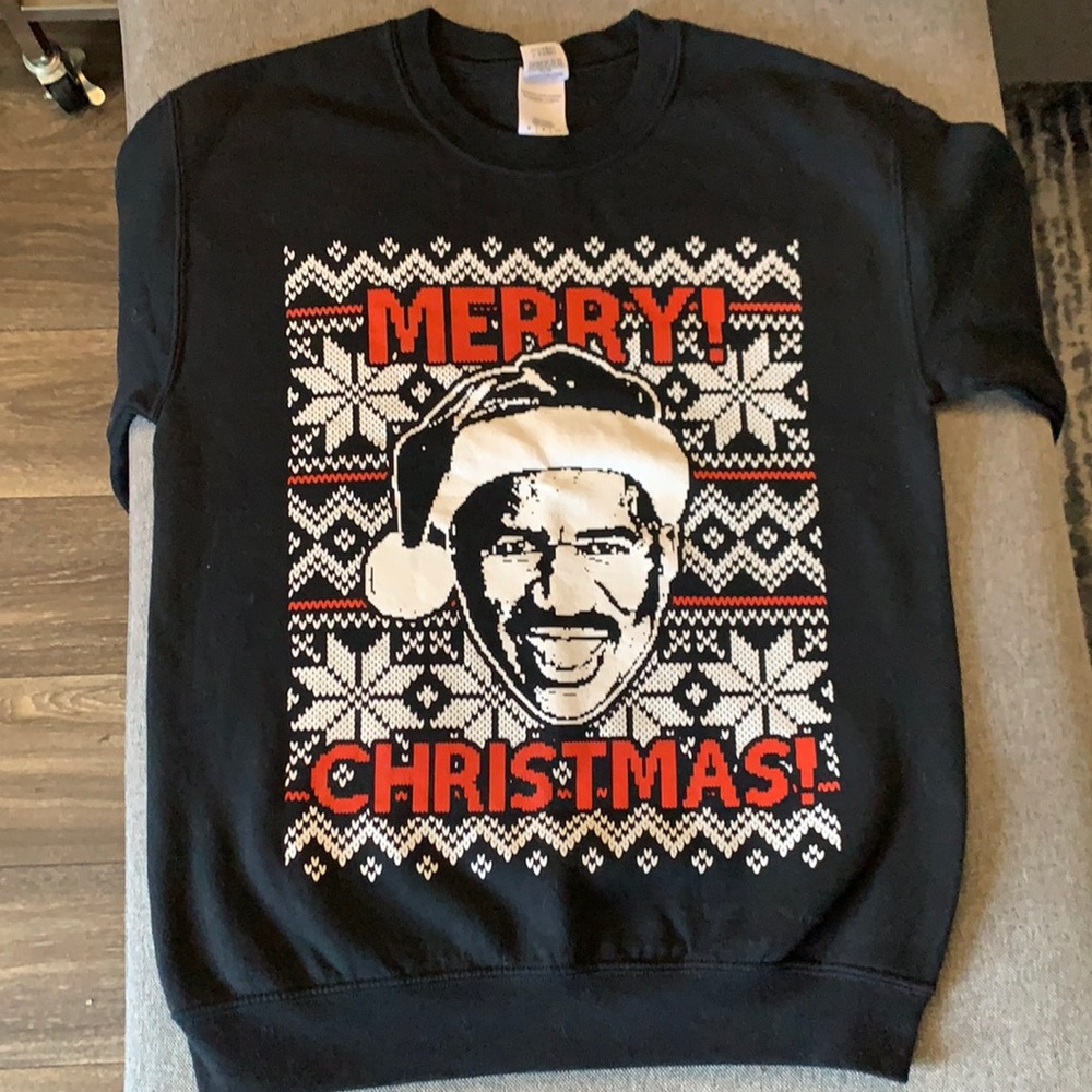 Men’s S Steve Harvey Holiday “ugly sweater”